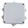 Коробка розподільча IEK-100 накладна з кришкою IP55