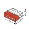 Клема швидкого монтажу WAGO 2273-204 (4 x 2,5 мм²)