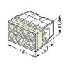 Клема швидкого монтажу WAGO 2273-208 (8 x 2,5 мм²)