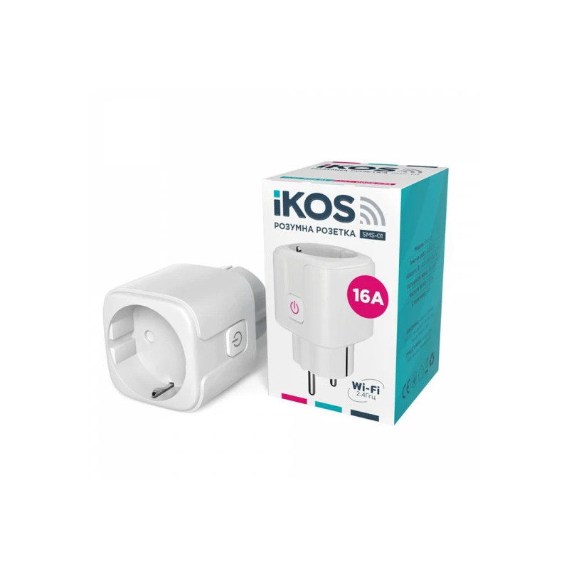 Wi-Fi розетка Ikos SMS-01