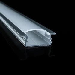 Профіль врізний для LED стрічок з розсіювачем