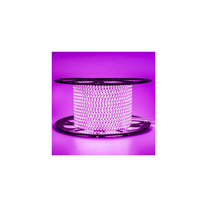 LED стрічка 220V 10-P AVT Strip бузковий колір
