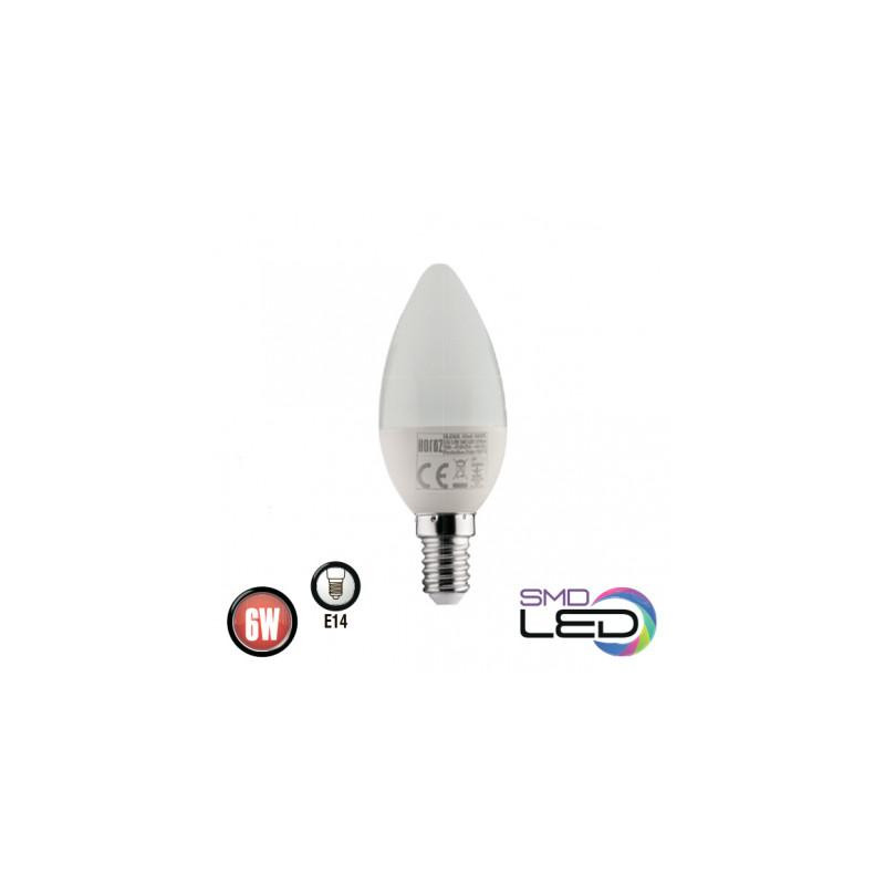 Horoz 6W Е14 4200K 480Lm свічка нейтральне світло ULTRA-6