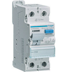 ПЗВ 2P 10kA 63A 30mA CDA563D