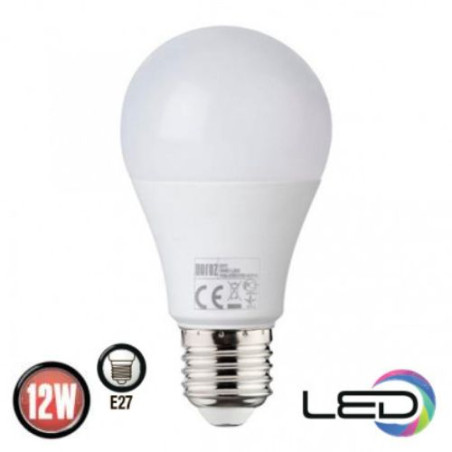 Horoz 12W Е27 6400K 1050Lm куля А60 холоде світло PREMIER-12